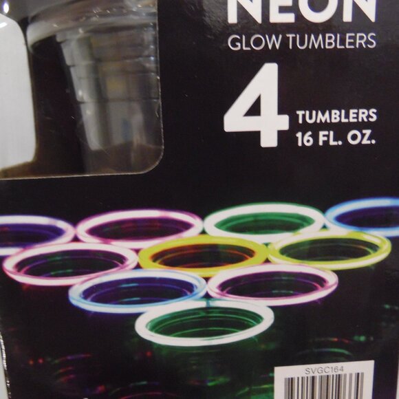 SERV Neon Glow Tumblers - Picture 6 of 10